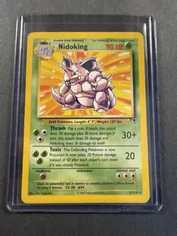 Pokemon TCG Nidoking Card 31/110 Legendary Collection Regular Card - Image 3
