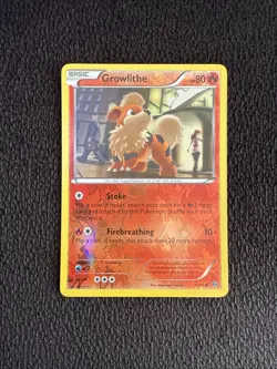 Growlithe 10/99 BW Next Destinies Reverse Pokemon Holo Foil - Image 1
