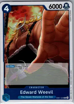 Edward Weevil EB01-023 SR Memorial Collection - One Piece Card - NM - Image 1