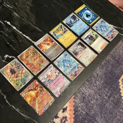 Pokemon TCG Holo Ultra Rare Full Art EX Card Lot 12 CARDS NM Near Mint - Image 1