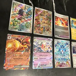 Pokemon TCG Holo Ultra Rare Full Art EX Card Lot 12 CARDS NM Near Mint - Image 2