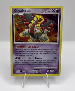 Giratina lv. 55 - 9/127 - Pokemon Platinum 2009 - Rare Holo Card - Image 1