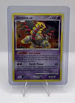 Giratina lv. 55 - 9/127 - Pokemon Platinum 2009 - Rare Holo Card - Image 3