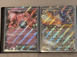 Pokemon Jumbo Card Binder Lot 60+ V EX VMAX Full Art IR Shiny etc DUPLICATES - Image 5