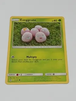 Exeggcute 1/131 Common Yuka Morii SM - Forbidden Light Pokemon Card - Image 1