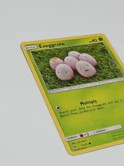 Exeggcute 1/131 Common Yuka Morii SM - Forbidden Light Pokemon Card - Image 2