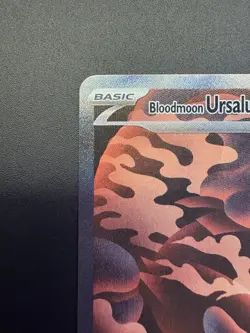 Bloodmoon Ursaluna EX 168/131 Prismatic Evolutions Pokemon Card - Image 2