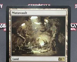 MTG Mutavault- DAMAGED -Magic 2014 Magic the Gathering Card #228 - Image 3