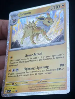 Jolteon SVP 169 - Cosmo Holo - Black Star Promo LP - NM - Pokemon TCG Card - Image 2