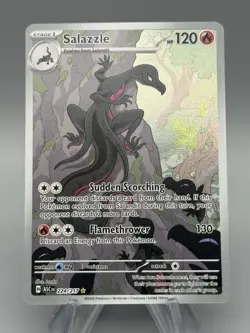 Pokemon TCG Salazzle 224/217 Ascended Heroes Illustration Rare Card NM English - Image 1