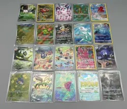 x20 Pokemon Illustration Rare IR Card Lot Bulk Pokemon English - Image 1