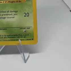 Pokemon TCG Bulbasaur 44/102 Base Set Regular Common Basic 1999 Card Stock - Image 2