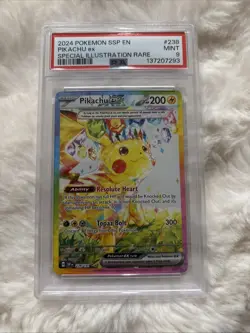 Pokemon Pikachu TCG EX Card 238/191 Sir Surging Sparks - Image 1