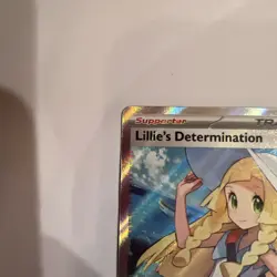 Pokemon TCG Mega Evolution Lillie’s Determination Full Art Trainer Card 169/132 - Image 3