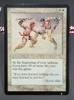 MTG Test of Endurance- DAMAGED -Judgment Magic the Gathering Card #029 - Image 1