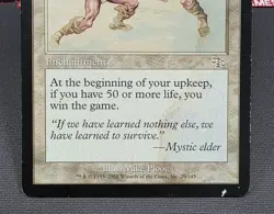 MTG Test of Endurance- DAMAGED -Judgment Magic the Gathering Card #029 - Image 4