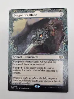 MTG: Tarkir: Dragonstorm - Dragonfire Blade (Showcase) - NM - Image 1