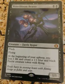 Bitterbloom Bearer NM Lorwyn Eclipsed Magic The Gathering Near Mint Mtg - Image 1
