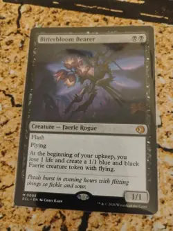 Bitterbloom Bearer NM Lorwyn Eclipsed Magic The Gathering Near Mint Mtg - Image 2