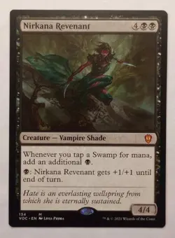MTG - Nirkana Revenant - Commander: Innistrad: Crimson Vow 134 - Regular Mythic - Image 1