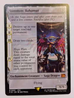 MTG: Summon: Bahamut | Final Fantasy | NM - Image 1