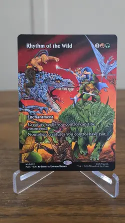 Rhythm of the Wild (Borderless) M TMNT Source Material 12 NM - Image 1