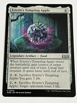 Eriettes Tempting Apple 245 MTG Wilds of Eldraine 2023 Mint - 9.0 + Non Foil - Image 4