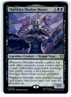 Commander: Teenage Mutant Ninja Turtles #20 Shredder, Shadow Master (Surge Foil) - Image 1