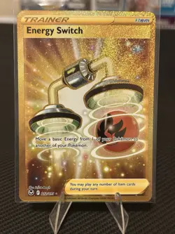 Pokemon TCG Energy Switch 212/195 Silver Tempest Secret Rare N/M Condition - Image 1