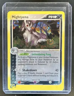 2003 Pokemon EX Ruby & Sapphire Mightyena Holo #10/109 - Image 1