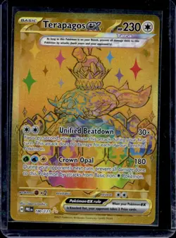 2025 Pokemon Prismatic Evolutions Terapagos ex #180/131 - Image 1