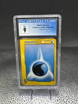 2001 Pokemon JP VS Water Energy PSA 10 - Image 1