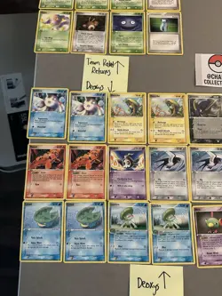 EX Deoxys / Hidden Legends / Team Rocket Returns Pokemon Card Non Holo Lot MP-HP - Image 3