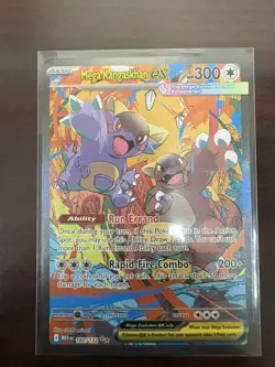 Mega Kangaskhan EX SIR 182/132 Near Mint Mega Evolution English Pokemon TCG - Image 1