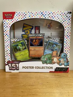 POKEMON SCARLET & VIOLET 151 POSTER COLLECTION TCG FACTORY SEALED ENGLISH - Image 1