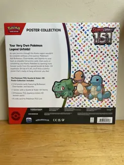 POKEMON SCARLET & VIOLET 151 POSTER COLLECTION TCG FACTORY SEALED ENGLISH - Image 2