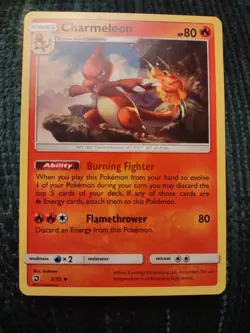 Pokemon - Charmeleon - 2/70 - Dragon Majesty - Uncommon - Near Mint - Image 1