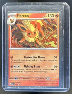 2025 Pokemon Prismatic Evolutions Flareon Promos #167 - Image 1