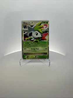 Pokemon TCG Shaymin Lv.X Sky Forme Platinum Rare Holo LV.X 127/127 110HP English - Image 1