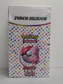 2023 Pokemon Scarlet & Violet 151 Sealed Booster Bundle Display Box Dented - Image 1