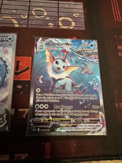 Vaporeon V SWSH181 and Vaporeon VMAX SWSH182 Sword & Shield Promo Cards Holo - Image 3