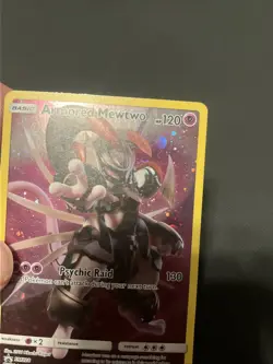 Full Art Armored Mewtwo HOLO Promo SM228 Pokemon Collector's Chest 2019 HP - Image 2