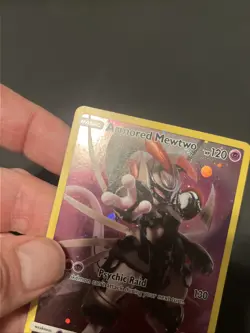Full Art Armored Mewtwo HOLO Promo SM228 Pokemon Collector's Chest 2019 HP - Image 3