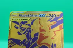 Pokemon TCG Pikachu Zekrom-GX SM248 SM Black Star Promos Holo NM - Image 2