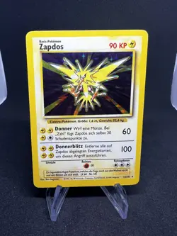 Pokemon - German - Zapdos - Base Set - 16/102 - Holo - Image 1