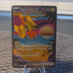 Pokemon Tapu Koko EX Full Art Holo SV04 Paradox Rift 247/182 Special Rare 210 HP - Image 1