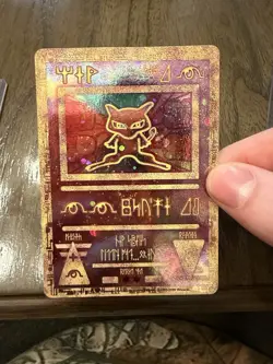 Pokemon TCG Ancient Mew Reverse Holo Movie Promo, Near Mint - Image 1