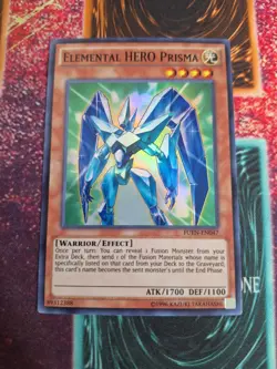 Yu-Gi-Oh! Elemental HERO Prisma FUEN-EN047 Super Rare Unlimited Near Mint - Image 1
