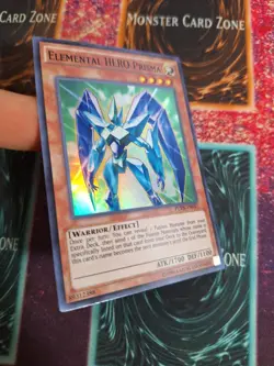 Yu-Gi-Oh! Elemental HERO Prisma FUEN-EN047 Super Rare Unlimited Near Mint - Image 2