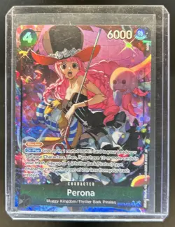 2026 One Piece Heroines Edition Perona Super Rare #EB03-045 - Image 1